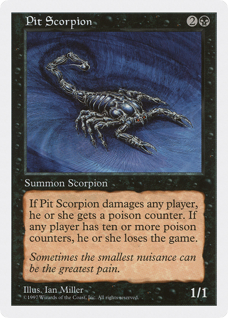 Pit Scorpion (5ED-187)