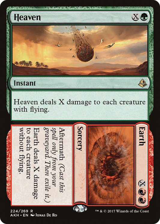 Heaven // Earth (AKH-224) (Foil)