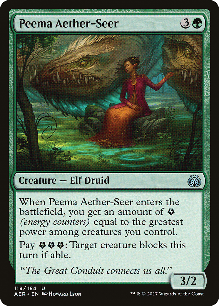 Peema Aether-Seer (AER-119) (Foil)