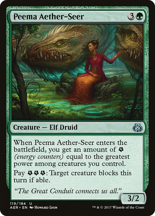 Peema Aether-Seer (AER-119) (Foil)