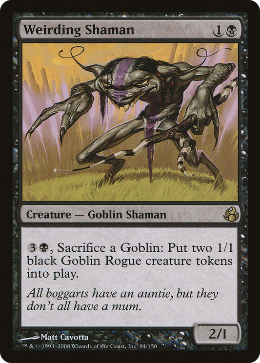 Weirding Shaman (MOR-084) (Foil)