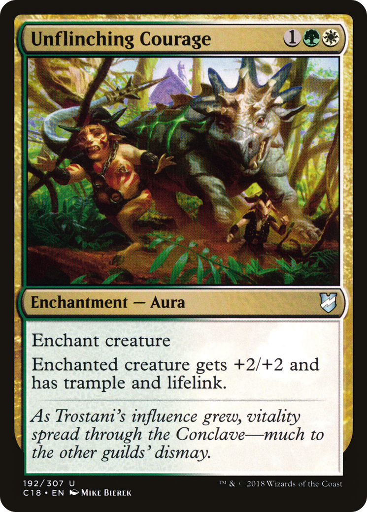 Unflinching Courage (C18-192)