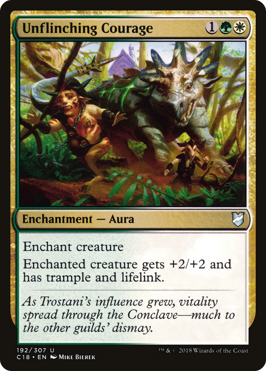 Unflinching Courage (C18-192)