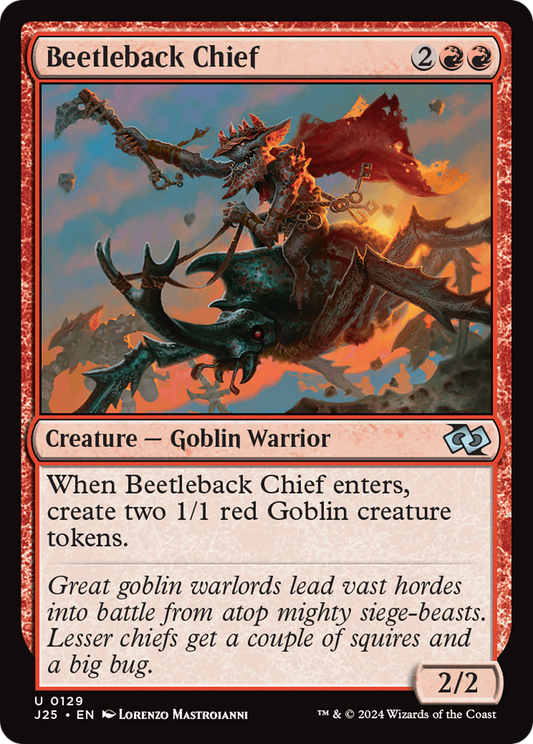 Beetleback Chief (J25-129)