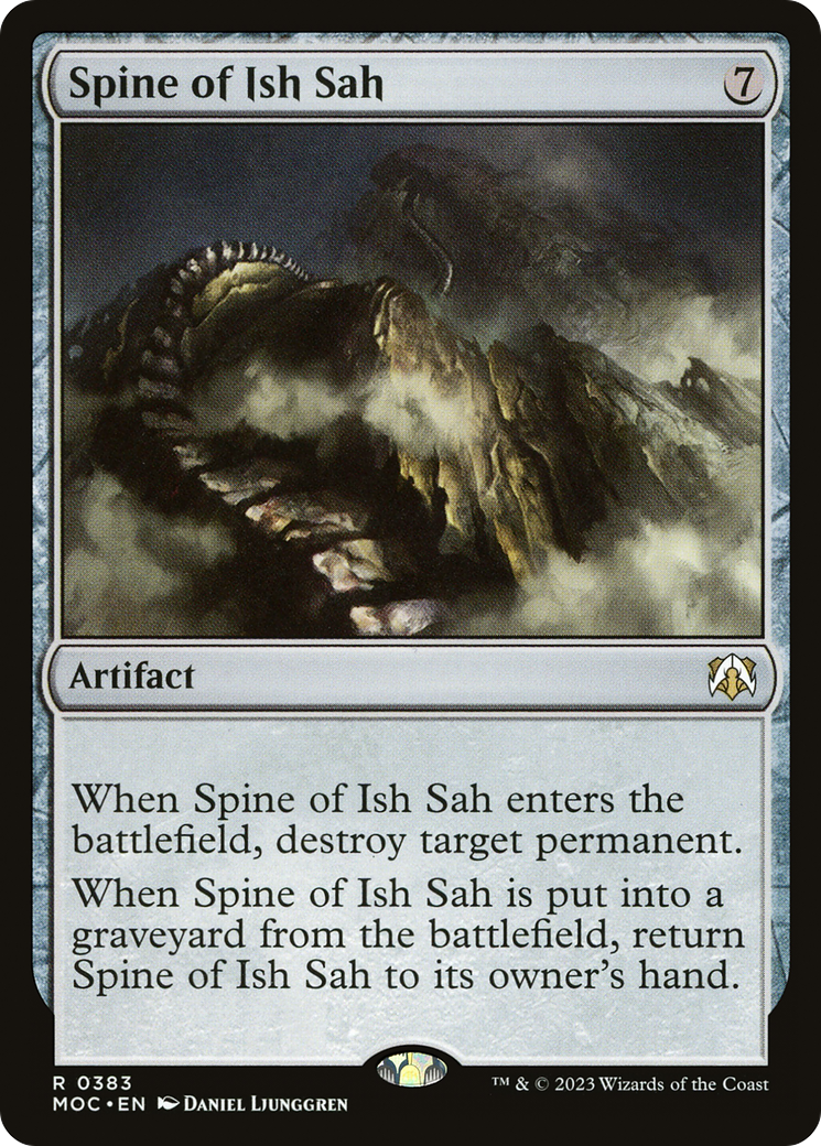Spine of Ish Sah (MOC-383)
