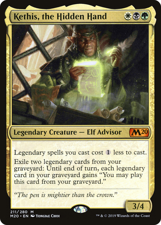 Kethis, the Hidden Hand (M20-211) (Foil)