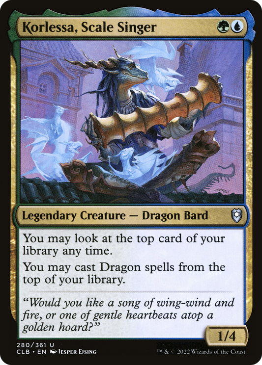 Korlessa, Scale Singer (CLB-280)