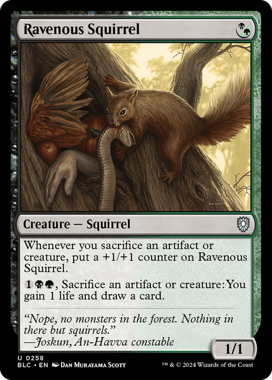 Ravenous Squirrel (BLC-258)