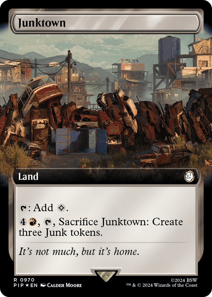 Junktown (PIP-970) (Extended Art) (Surge Foil)