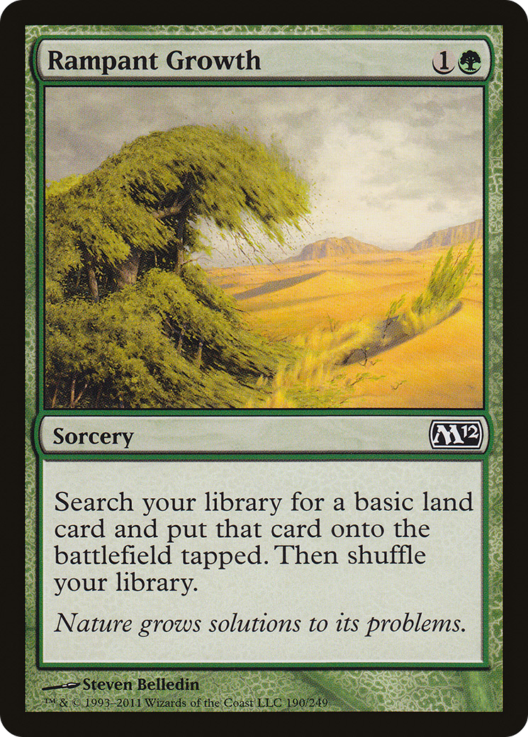 Rampant Growth (M12-190) (Foil)