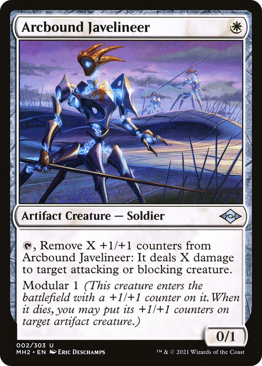 Arcbound Javelineer (MH2-002) (Foil)