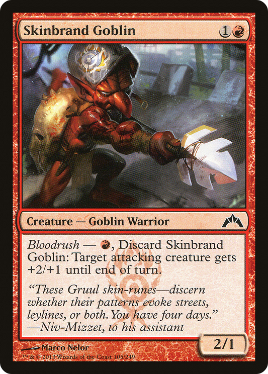 Skinbrand Goblin (GTC-105) (Foil)