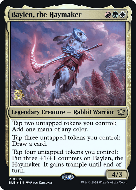 Baylen, the Haymaker (PRE-205S) (Foil)