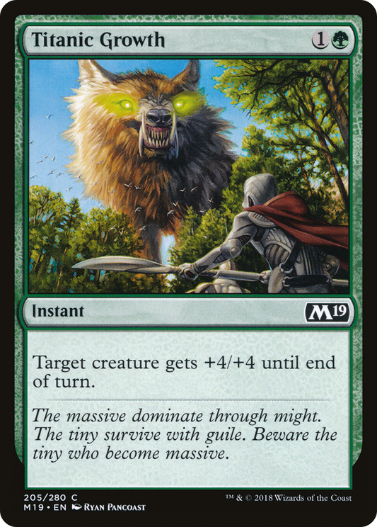 Titanic Growth (M19-205) (Foil)