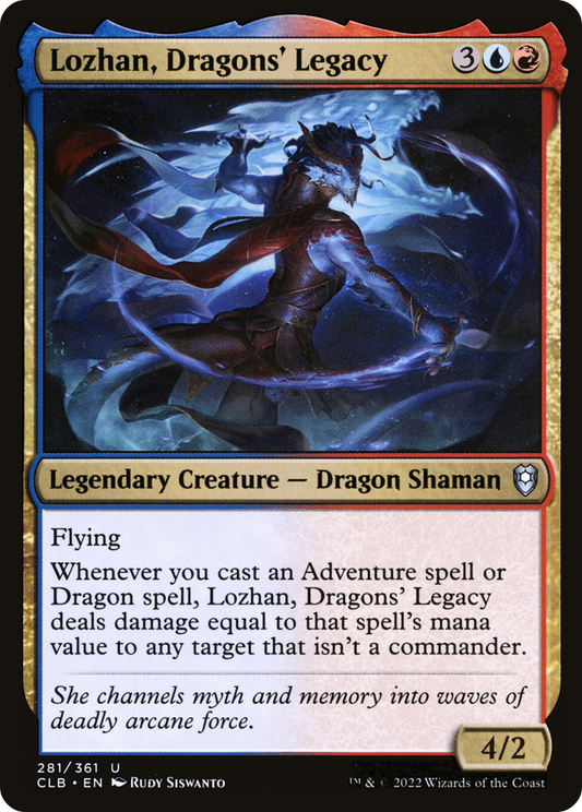 Lozhan, Dragons' Legacy (CLB-281) (Foil)