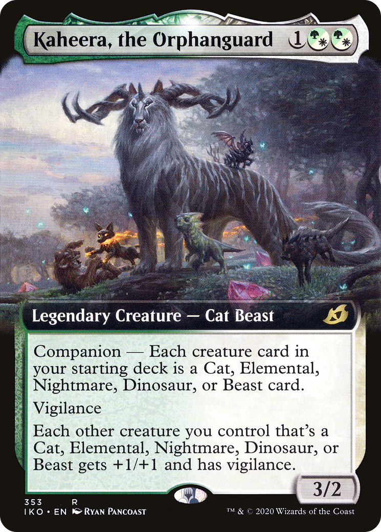 Kaheera, the Orphanguard (IKO-353) (Extended Art)