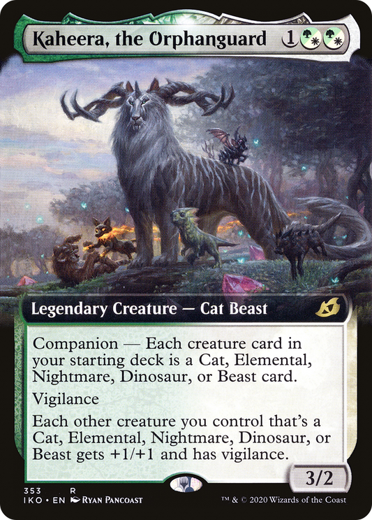 Kaheera, the Orphanguard (IKO-353) (Extended Art) (Foil)