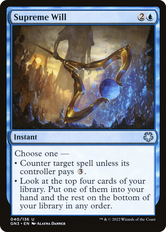 Supreme Will (GN3-040)