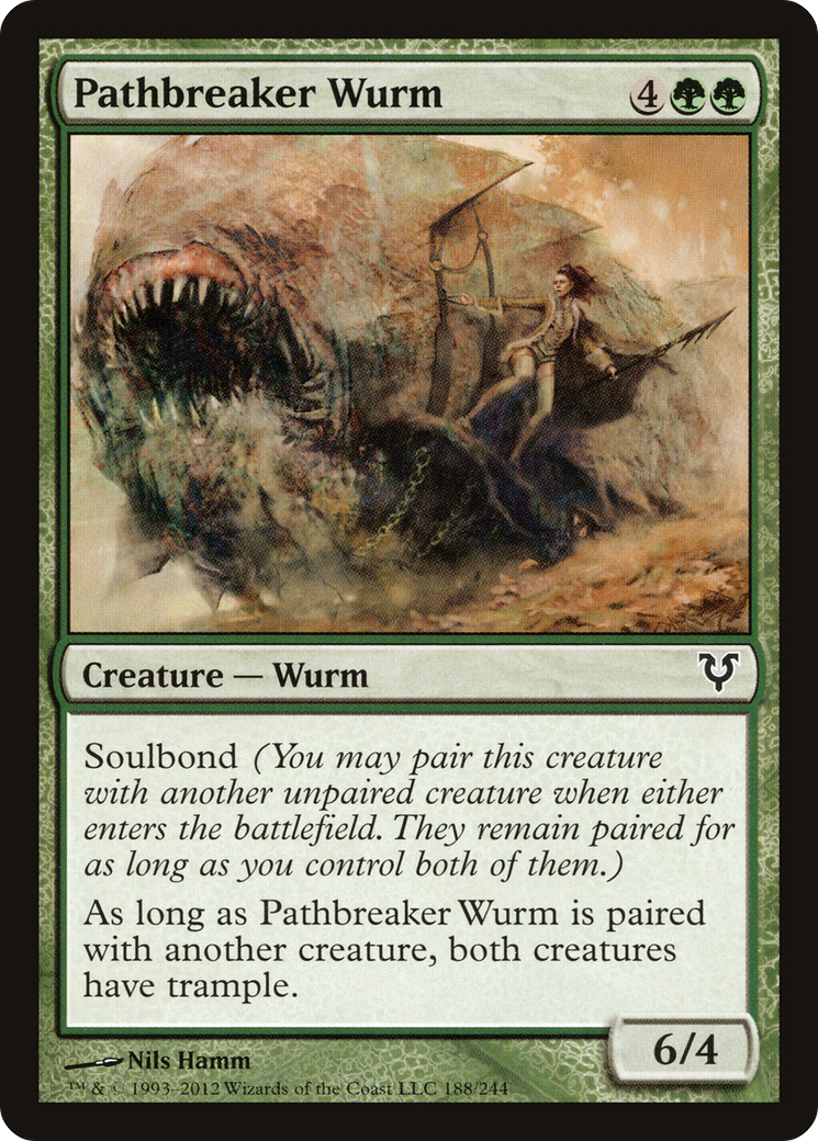 Pathbreaker Wurm (AVR-188) (Foil)
