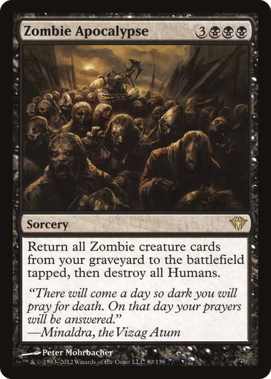 Zombie Apocalypse (DKA-080) (Foil)