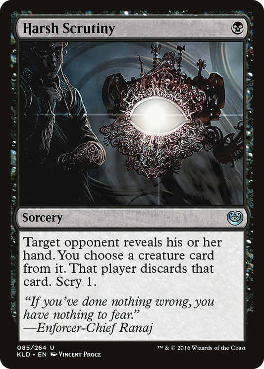 Harsh Scrutiny (KLD-085) (Foil)
