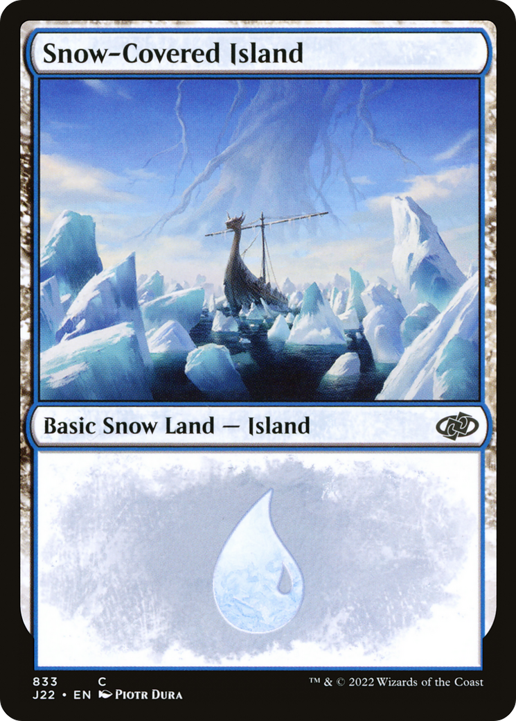 Snow-Covered Island (J22-833)