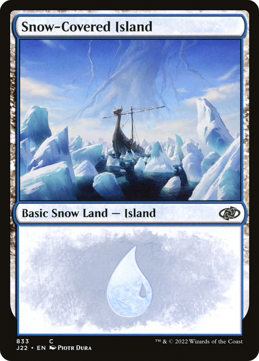 Snow-Covered Island (J22-833)