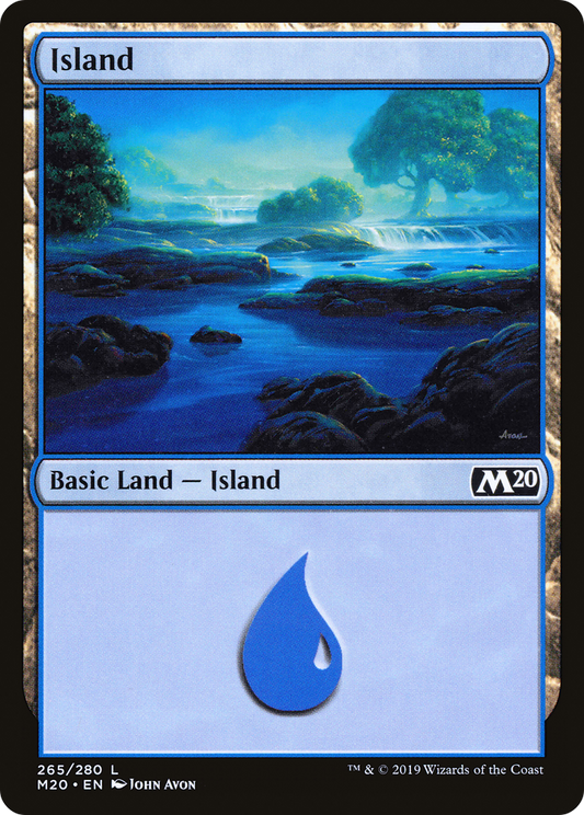 Island (M20-265) (Foil)