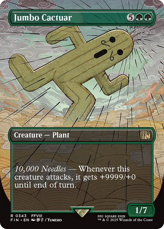 Jumbo Cactuar (FIN-343) (Borderless)