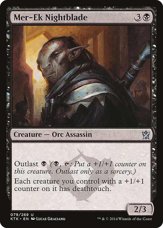 Mer-Ek Nightblade (KTK-079) (Foil)