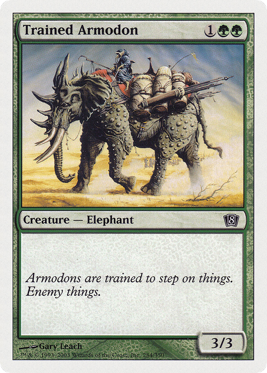 Trained Armodon (8ED-284)