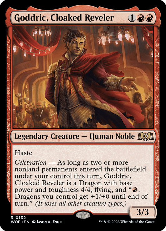 Goddric, Cloaked Reveler (WOE-132)