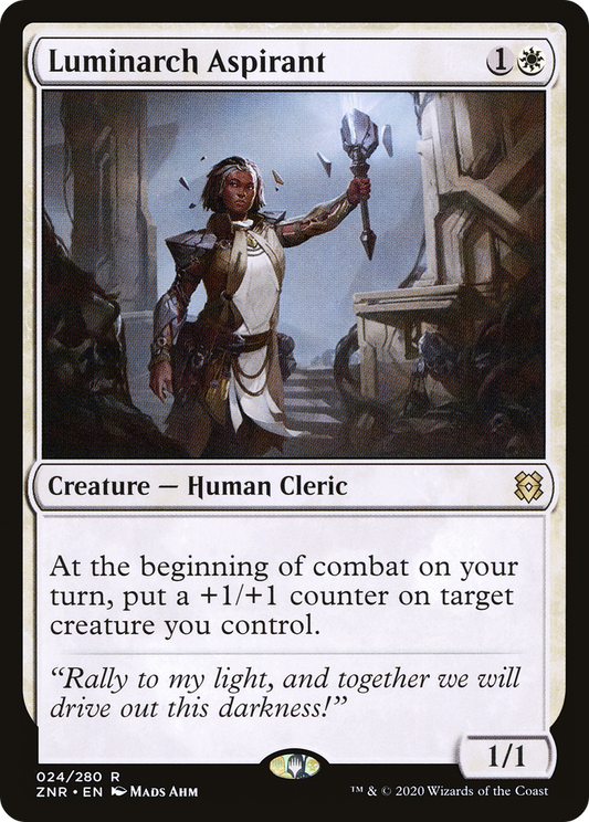 Luminarch Aspirant (ZNR-024) (Foil)