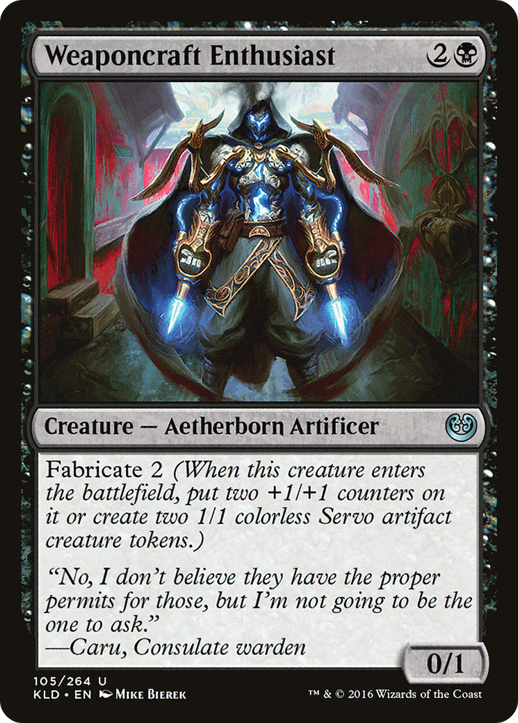 Weaponcraft Enthusiast (KLD-105)