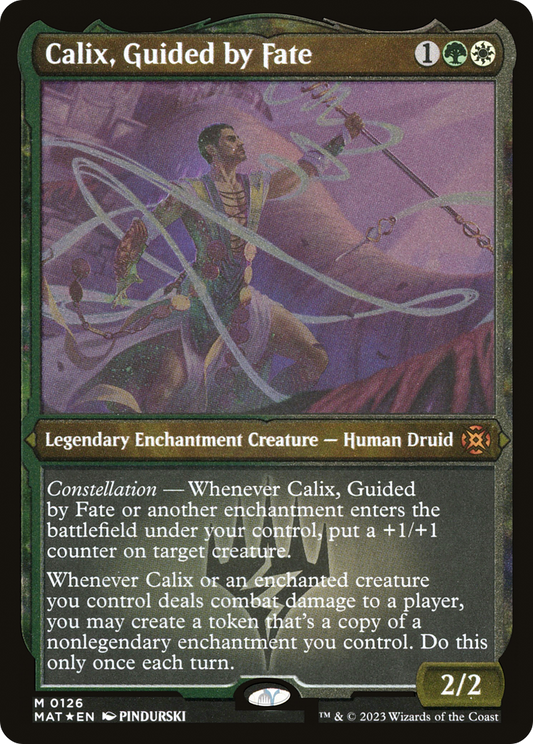 Calix, Guided by Fate (MAT-126) (Etched Foil)