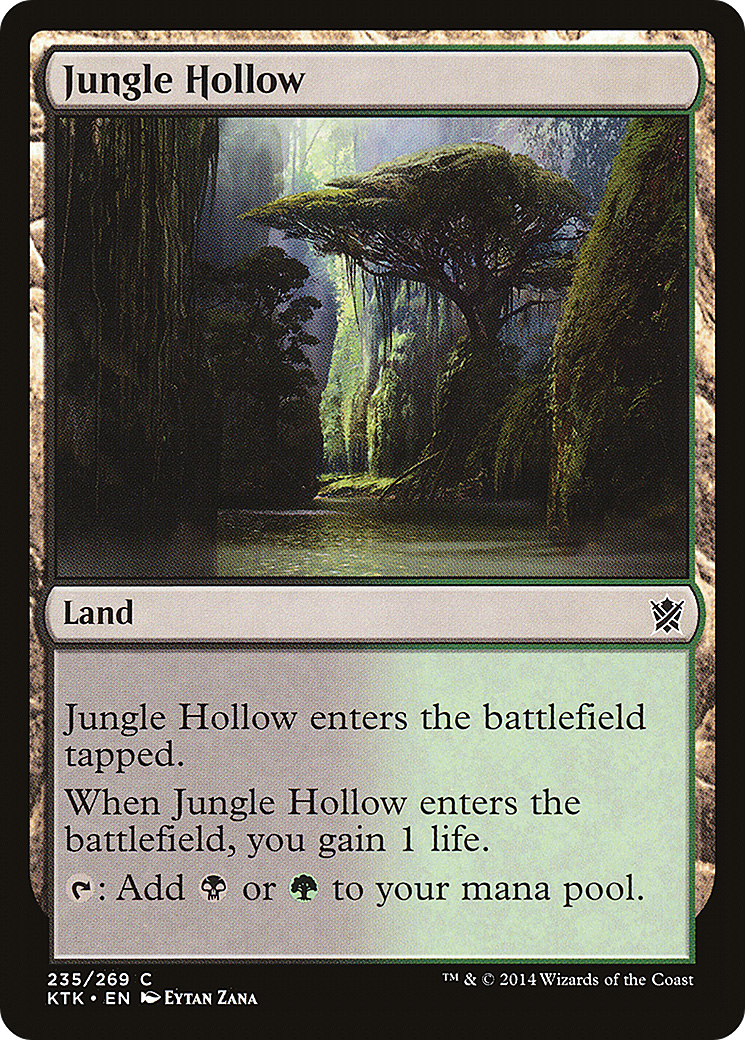 Jungle Hollow (KTK-235) (Foil)