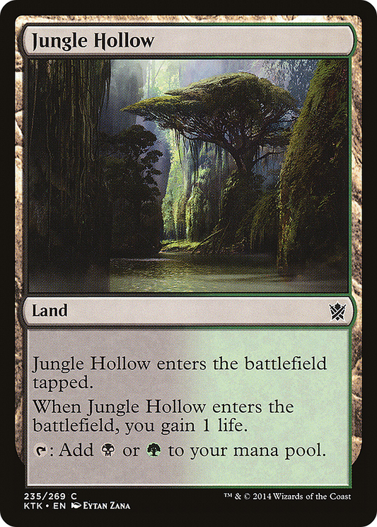 Jungle Hollow (KTK-235) (Foil)