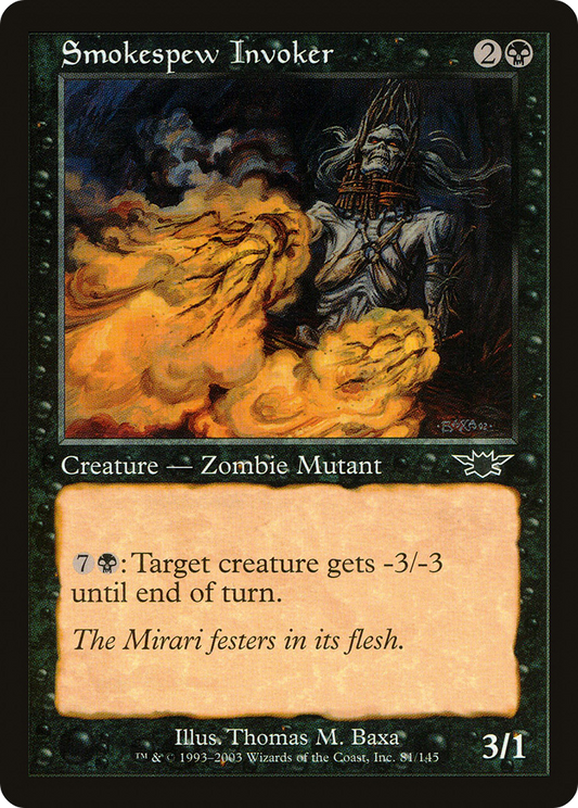 Smokespew Invoker (LGN-081) (Foil)