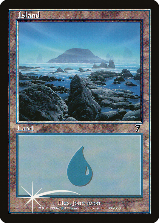 Island (7ED-334★) (Foil)