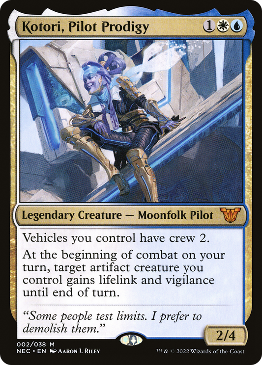 Kotori, Pilot Prodigy (NEC-002) (Foil)