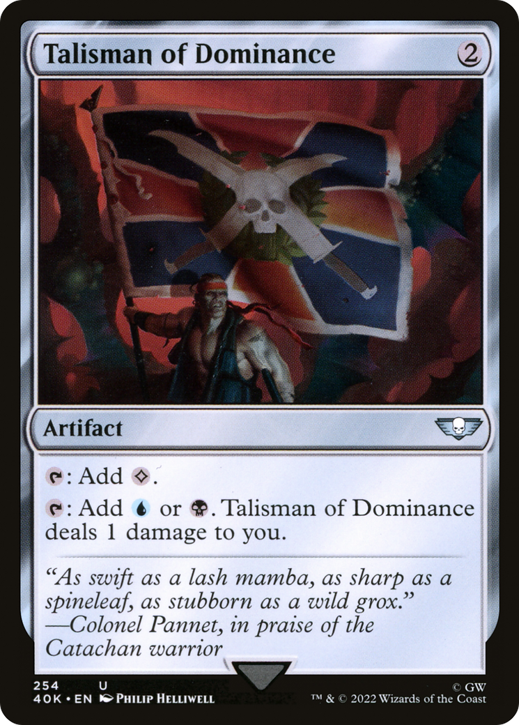 Talisman of Dominance (40K-254)