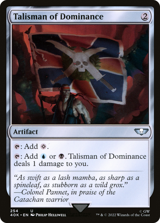 Talisman of Dominance (40K-254)