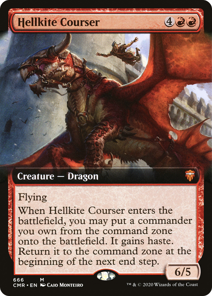 Hellkite Courser (CMR-666) (Extended Art)