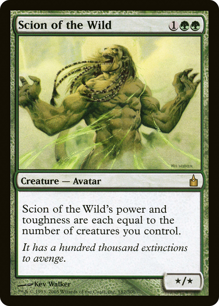 Scion of the Wild (RAV-182) (Foil)
