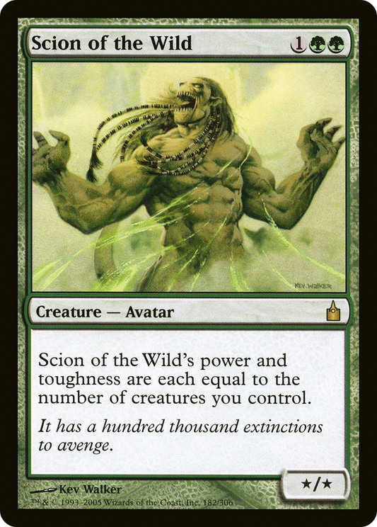 Scion of the Wild (RAV-182) (Foil)