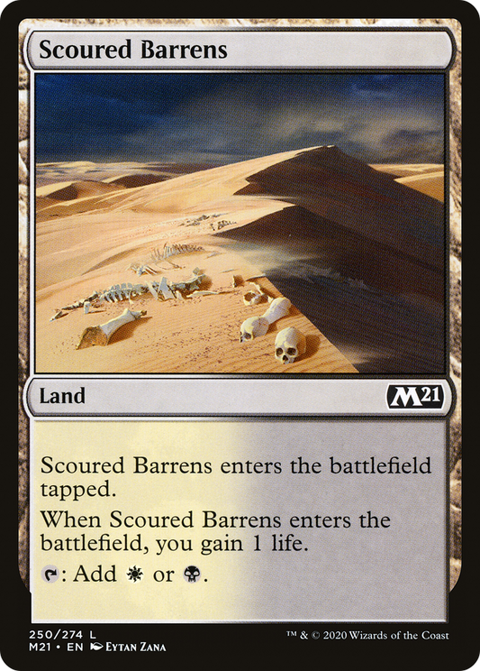Scoured Barrens (M21-250) (Foil)