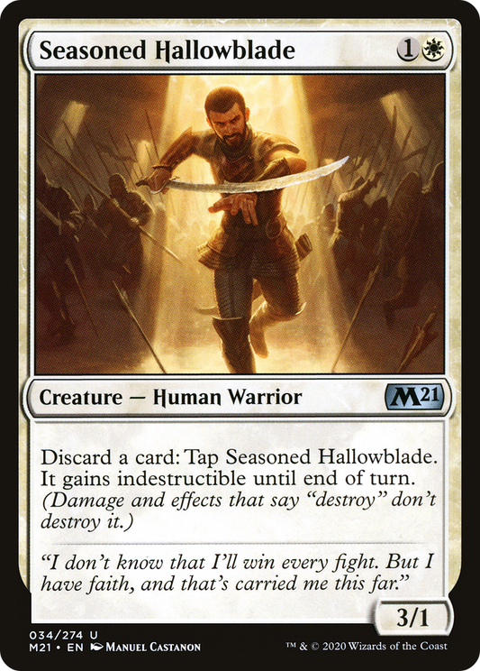 Seasoned Hallowblade (M21-034)