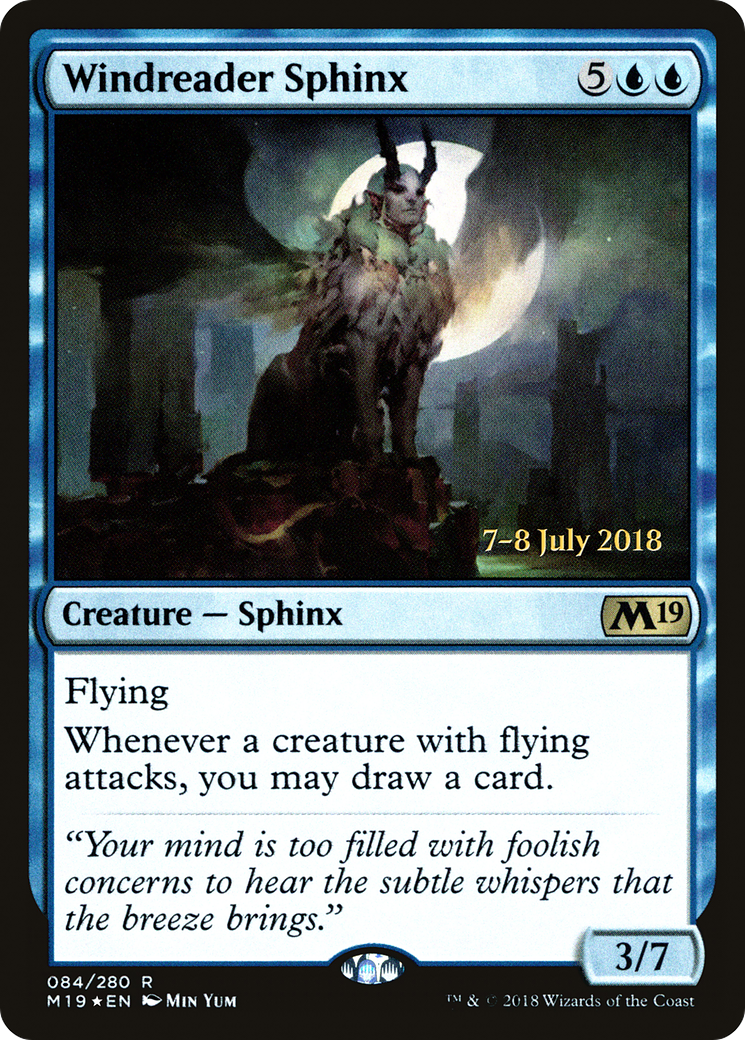 Windreader Sphinx (PRE-84S) (Foil)