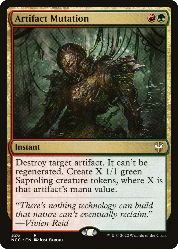 Artifact Mutation (NCC-326)