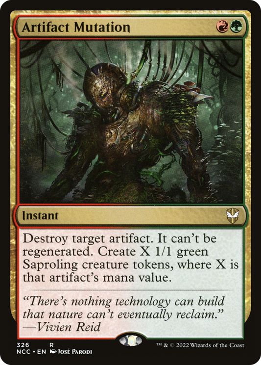 Artifact Mutation (NCC-326)